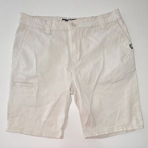 Ecko Unlimited Cargo Shorts Men's Light Tan Kahki Size 32